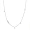 Silver Geometric Sparkle Chain Necklace  | Ania Haie Australia